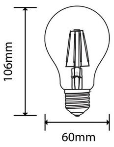 LED ŽARULJA E27 A60 6.5W FILAMENT - Neutralno bijela