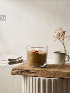 Sinsay - Mirisna svijeća s drvenim fitiljem Salted Carmel