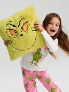 Sinsay - Krzneni ukrasni jastuk s božićnim motivom Grinch