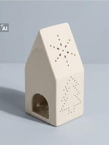 Sinsay - Božićni svijećnjak za tealight svijeću u obliku kućice