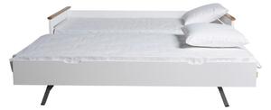 Bijeli proširivi krevet Marckeric Lola, 90 x 190 cm