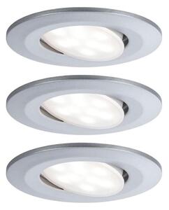 Paulmann 99933 - SET 3x LED/5,2W IP65 Pri. ugradbena svjetiljka za kupaonicu 230V