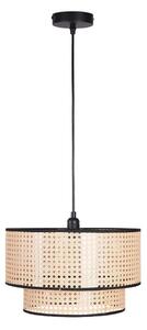 Luster na sajli TAKARA 1xE27/20W/230V pr. 40 cm bež