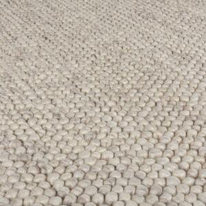 Svijetlo sivi vuneni tepih Flair Rugs Minerals, 160 x 230 cm