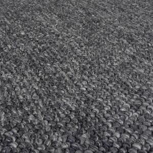 Tamno sivi vuneni tepih Flair Rugs Minerals, 120 x 170 cm