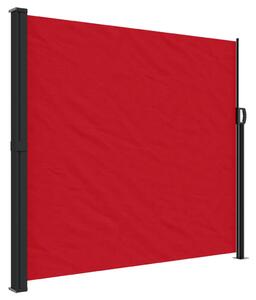 VidaXL Bočna tenda na uvlačenje crvena 180 x 500 cm