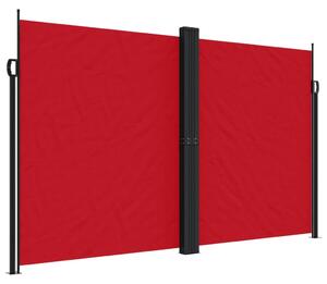 VidaXL Bočna tenda na uvlačenje crvena 200x600 cm