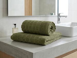 Ručnik SOFT 50 x 100 cm maslinasto zeleni, 100% pamuk