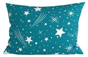 Polipamučna jastučnica NIGHT SKY POLY 70x90 cm, tirkizna