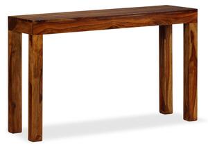 VidaXL Konzolni stol od masivnog drva šišama 120 x 35 x 75 cm