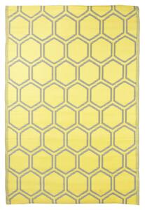 Esschert Design vanjski tepih 182 x 122 cm s uzorkom saća