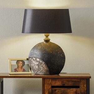 Stolna lampa Mary, keramika i chintz, visina 50 cm
