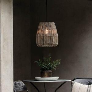 PR Home vanjska viseća svjetiljka Saigon, siva, Ø 28 cm, kabel 2,5m