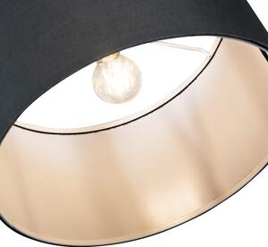 Moderna lučna svjetiljka crna - Vinossa