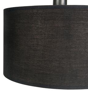 Pametna moderna lučna svjetiljka crna s A60 Wifi - Vinossa