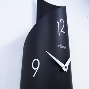 Zidni sat Steel Axis Pendulum