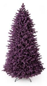 Umjetno božićno drvce 3D Smreka Ljubičasta 180cm