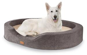Brunolie Lotte, krevet za psa, jastuk za psa, perivi, ortopedski, protuklizni, prozračni, memorijska pjena, veličina XL (120 x 20 x 100 cm)