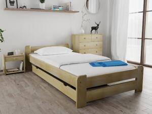 Krevet Emily 90 x 200 cm, borovo drvo Podnica: Bez podnice, Madrac: Madrac Deluxe 10 cm
