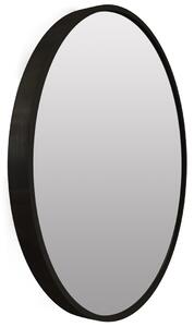 Crno okruglo ogledalo TELA Promjer ogledala: 40 cm