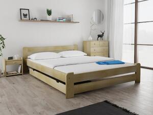 Krevet Laura 140 x 200 cm, borovo drvo Podnica: Bez podnice, Madrac: Bez madraca
