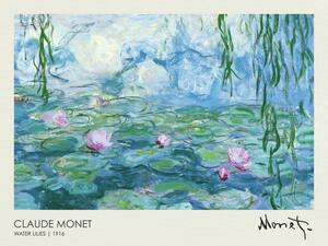 Reprodukcija Water Lilies 1916, Claude Monet