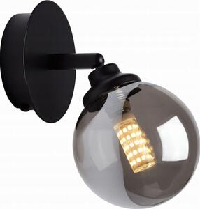 Zidna reflektorska svjetiljka IMAGINE 1xG9/40W/230V crna/dimna