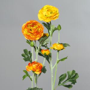 Ranunculus 62cm narančasto-žut
