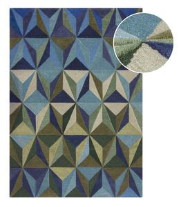 Plavi vunen tepih 160x230 cm Reverie – Flair Rugs