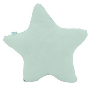 Mentol zeleni pamučni jastuk za bebe Lisica Estrella, 50 x 50 cm