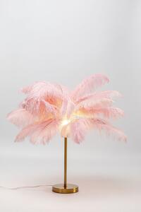 Stolna Lampa Feather Palm Pink