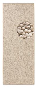 Svjetlo smeđa staza 80x300 cm Wolly – BT Carpet