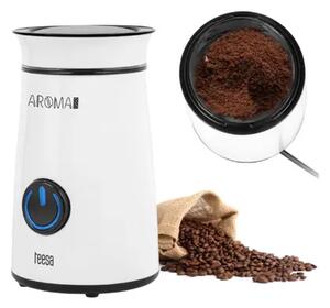 Teesa Aroma G50-Mlinac za Kavu Električni 150W 50g - INOX Dvostruki Nož, Pulsni Rad, Prozirni Poklopac