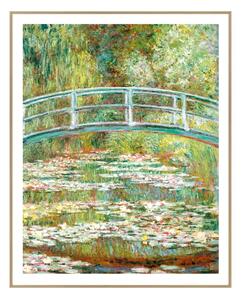 Slika 40x50 cm Monet: Japanese Footbridge – knor