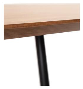 Blagovaonski stol s pločom u dekoru oraha 110x220 cm Ooid - DAN-FORM Denmark