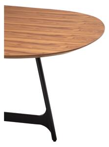 Blagovaonski stol s pločom u dekoru oraha 110x220 cm Ooid - DAN-FORM Denmark