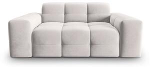 Svijetlo siva baršunasta sofa 156 cm Kendal - Micadoni Home