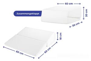 Jastuk s punjenjem od memorijske pjene 60x60 cm - Maximex