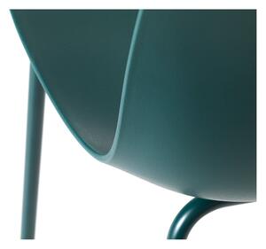 Tirkizna plastična blagovaonska stolica Whitby - Unique Furniture
