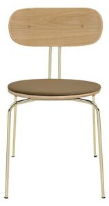 Blagovaonska stolica u zlatnoj boji/svjetlo smeđa Curious – UMAGE