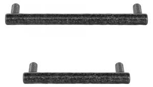 Ručkica 761 crna patinirana 96 / 128 mm 96 mm