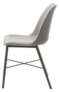 Svijetlo siva blagovaonska stolica Whistler - Unique Furniture