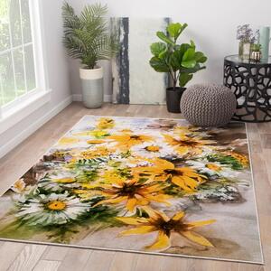 Žuti perivi tepih 80x140 cm New Carpets - Oyo home