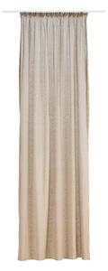 Bež/u zlatnoj boji prozirna zavjesa 140x245 cm Carmine – Mendola Fabrics