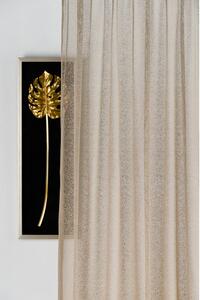 Bež/u zlatnoj boji prozirna zavjesa 140x245 cm Carmine – Mendola Fabrics