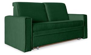 Tamno zelena sofa na razvlačenje 168 cm Lucky Lucy - Miuform