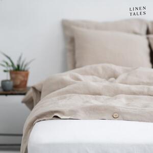 Krem posteljina za krevet od konopljinog vlakna 140x200 cm - Linen Tales