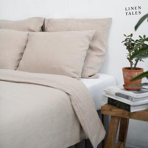 Krem posteljina za bračni krevet od konopljinog vlakna 200x220 cm - Linen Tales