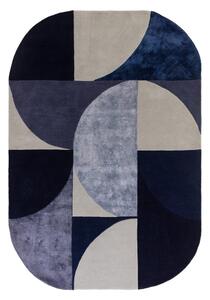 Tamno plavi vuneni tepih 160x230 cm Indigo – Asiatic Carpets