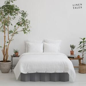 Bijela posteljina za jedan krevet od konopljinog vlakna 140x200 cm - Linen Tales